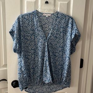 Boutique bought cute blue and white Blouse